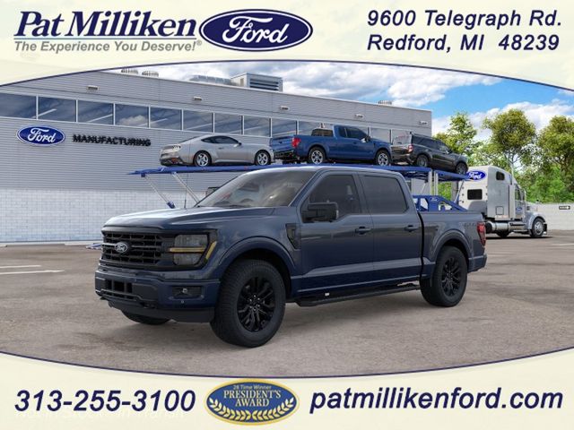 Antimatter Blue Metallic 2026 Ford F-150 Pickup Truck Four-Wheel Drive Automatic