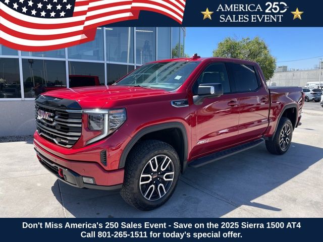 Volcanic Red Tintcoat 2025 GMC Sierra 1500 Pickup Truck Four-Wheel Drive Automatic