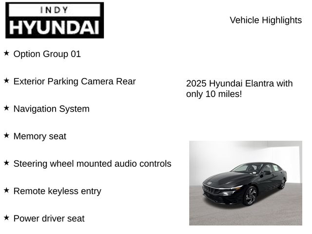 New 2025 Hyundai Elantra Hybrid For Sale in Indianapolis, IN