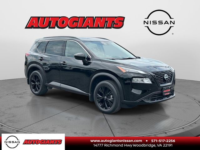 Super Black 2023 Nissan Rogue SUV / Crossover All-Wheel Drive Continuously Variable Transmission