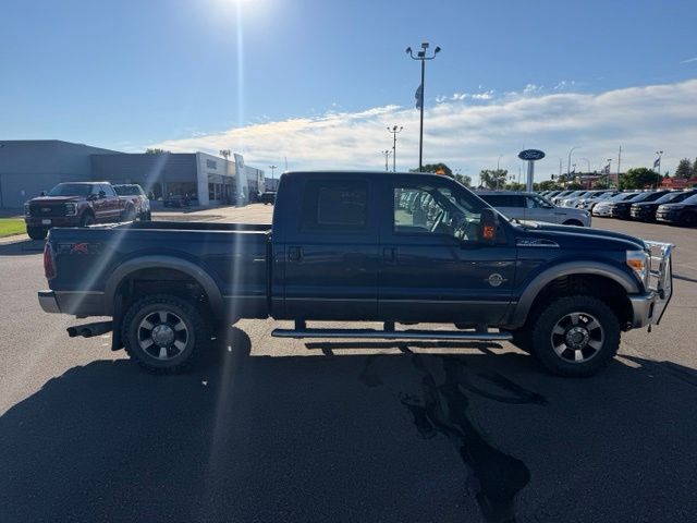 2011 Dark Blue Pearl Metallic Ford Super Duty F-350 SRW Lariat 4X4 Truck