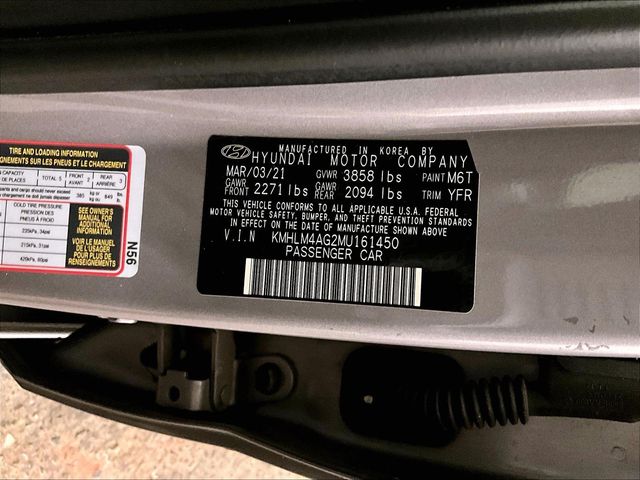 2021 Hyundai Elantra SEL Silver at Phil Fitts Ford