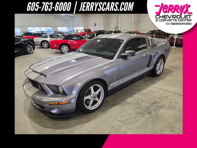 Tungsten Gray Clearcoat Metallic 2007 Ford Mustang Shelby GT500 Coupe Rear-Wheel Drive 6-Speed Manual