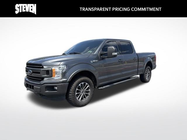 Gray (Magnetic) 2018 Ford F-150 Pickup Truck Four-Wheel Drive Automatic