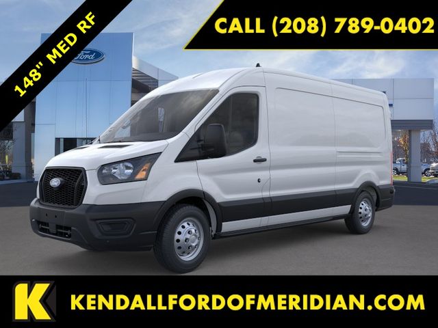 Oxford White 2026 Ford Transit Cargo 250 Medium Roof LB AWD Van All-Wheel Drive