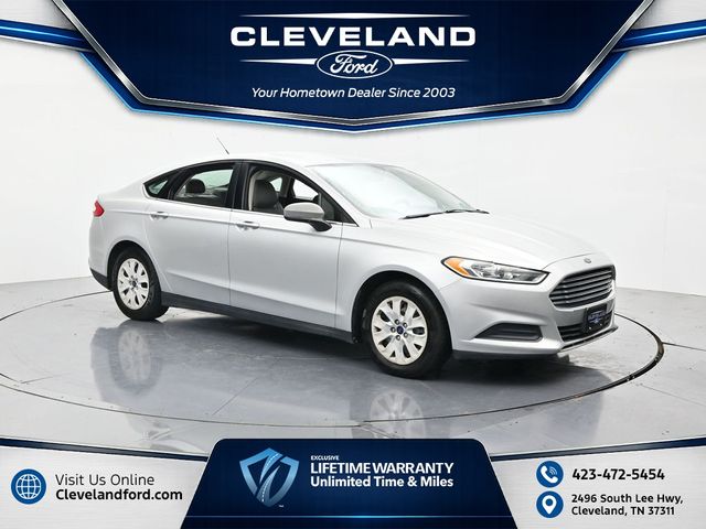 Ingot Silver 2014 Ford Fusion Sedan Front-Wheel Drive 6-Speed Automatic