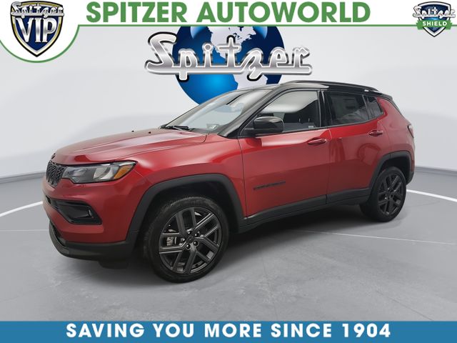 Red Hot Pearlcoat 2026 Jeep Compass SUV / Crossover Four-Wheel Drive 8-Speed Automatic