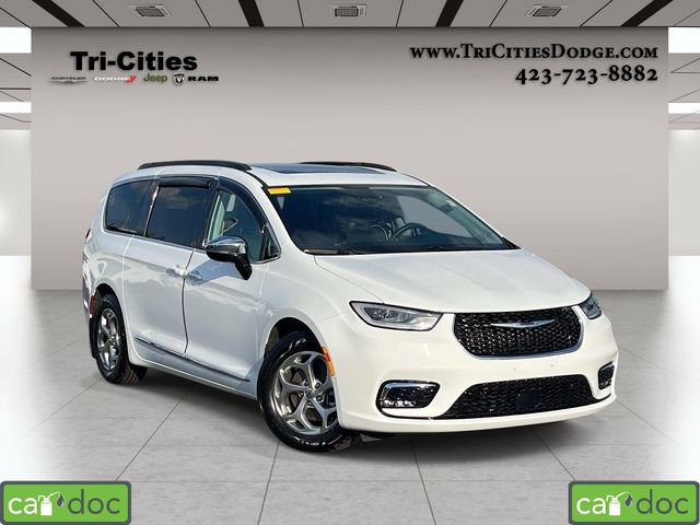 Bright White Clearcoat 2023 Chrysler Pacifica Minivan Front-Wheel Drive 9-Speed Automatic