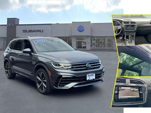 Platinum Gray Metallic 2023 Volkswagen Tiguan SUV / Crossover All-Wheel Drive 8-Speed Automatic