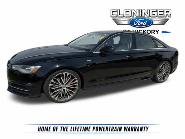 Brilliant Black 2016 Audi A6 Sedan Front-Wheel Drive 7-Speed Automatic