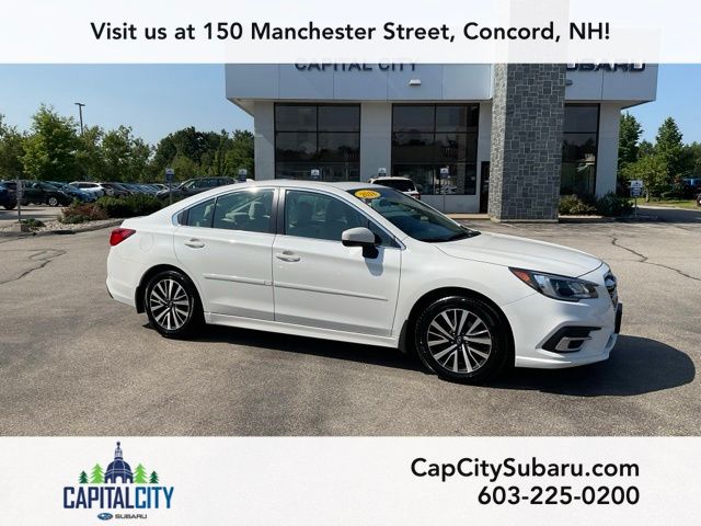 Crystal White Pearl 2018 Subaru Legacy Sedan All-Wheel Drive Continuously Variable Transmission
