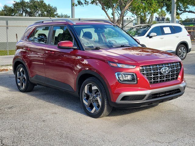 Red 2025 Hyundai Venue SUV / Crossover Front-Wheel Drive Continuously Variable Transmission