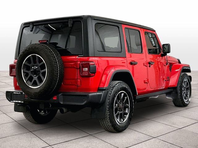 2021 Jeep Wrangler Unlimited Sport S Red at Subaru and VW of Moon Township