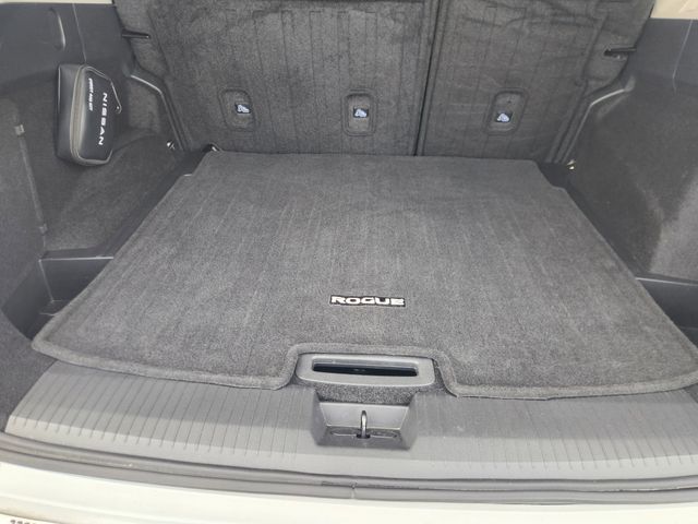 2024 Nissan Rogue SV White at Central Houston Nissan
