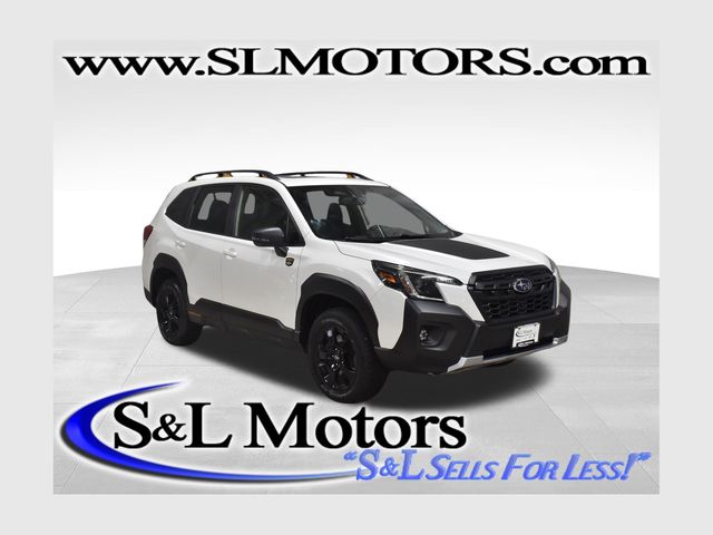 Crystal White Pearl 2024 Subaru Forester SUV / Crossover All-Wheel Drive Continuously Variable Transmission