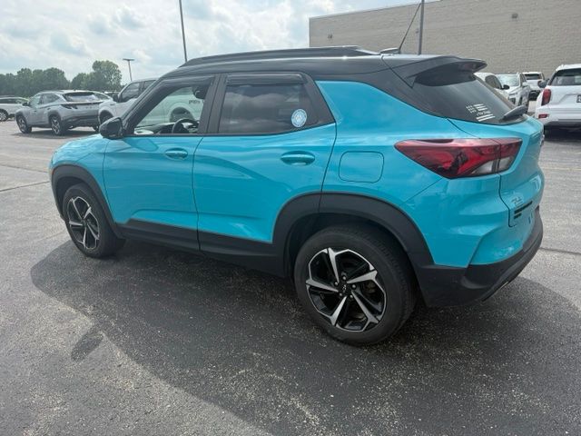 Used 2021 Oasis Blue Chevrolet RS image 3