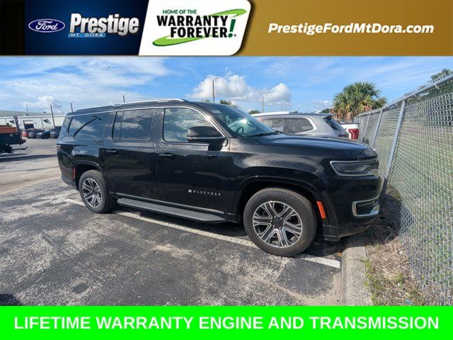 Diamond Black Crystal Pearlcoat 2023 Jeep Wagoneer L SUV / Crossover 4X2 8-Speed Automatic