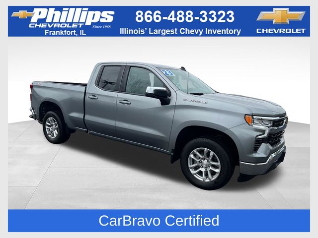Sterling Gray Metallic 2023 Chevrolet Silverado 1500 Pickup Truck Four-Wheel Drive 8-Speed Automatic
