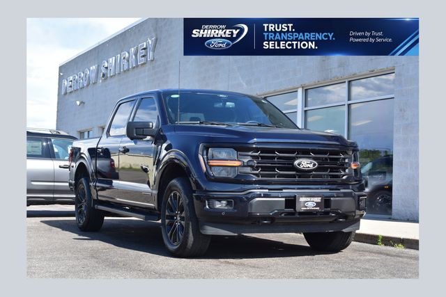 Antimatter Blue Metallic 2024 Ford F-150 Pickup Truck Four-Wheel Drive Automatic