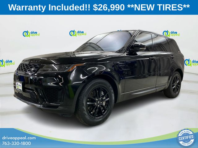Black 2018 Land Rover Range Rover Sport SUV / Crossover All-Wheel Drive 8-Speed Automatic