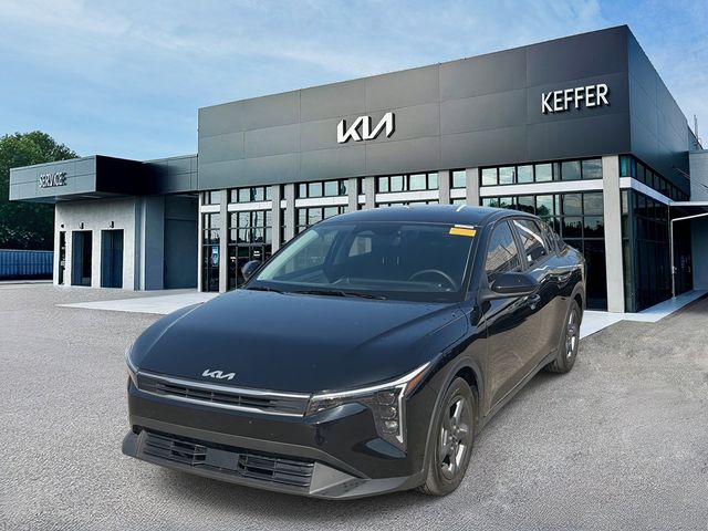 Aurora Black Pearl 2025 Kia K4 LXS FWD Sedan Front-Wheel Drive Continuously Variable Transmission