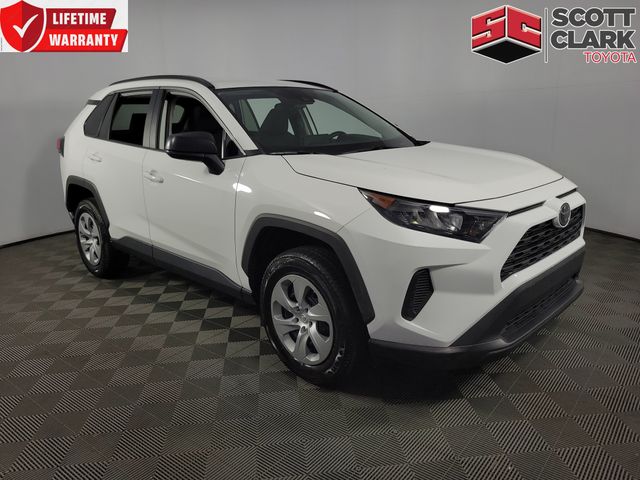 Super White 2020 Toyota RAV4 SUV / Crossover Front-Wheel Drive 8-Speed Automatic