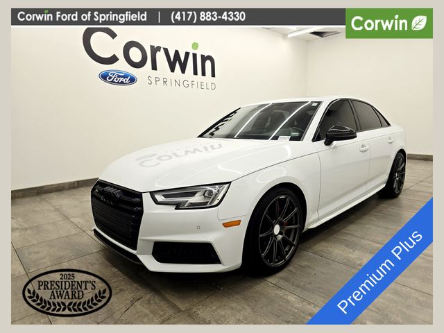 Ibis White 2018 Audi S4 Sedan All-Wheel Drive 8-Speed Automatic