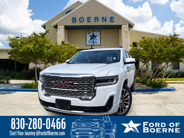 Summit White 2023 GMC Acadia SUV / Crossover Front-Wheel Drive 9-Speed Automatic