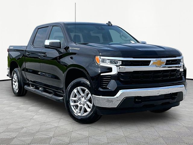 Black 2024 Chevrolet Silverado 1500 Pickup Truck Four-Wheel Drive 8-Speed Automatic