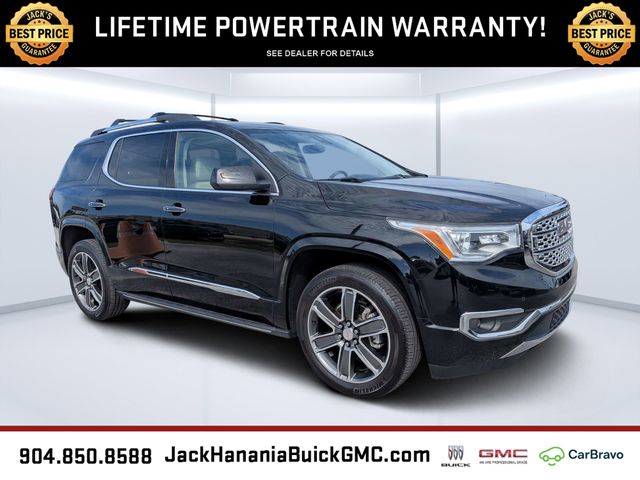 Black (Ebony Twilight Metallic) 2019 GMC Acadia SUV / Crossover Four-Wheel Drive 6-Speed Automatic