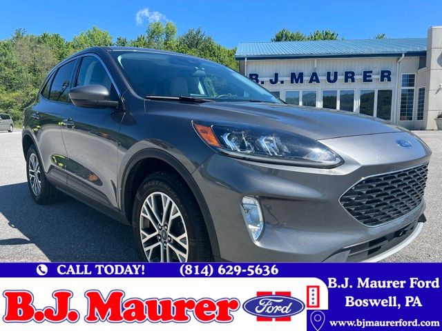 Gray Metallic 2022 Ford Escape SUV / Crossover All-Wheel Drive 8-Speed Automatic