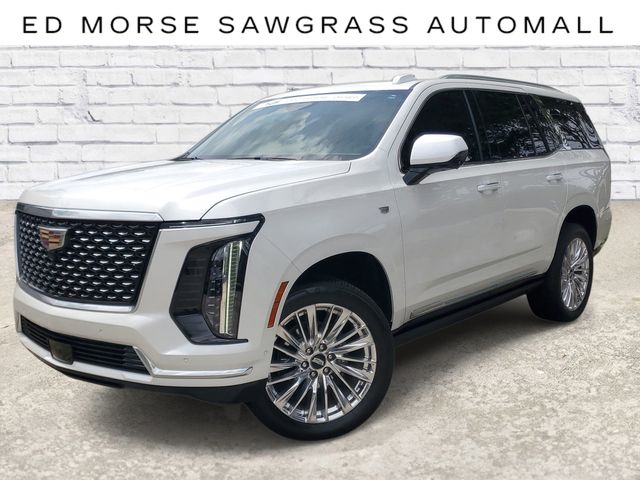 Crystal White Tricoat 2025 Cadillac Escalade Premium Luxury 4WD SUV / Crossover Four-Wheel Drive Automatic