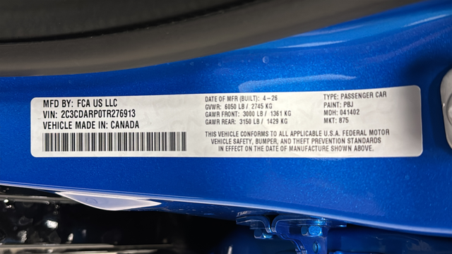 New 2026 Bludicrous Dodge R/T Scat Pack image 27