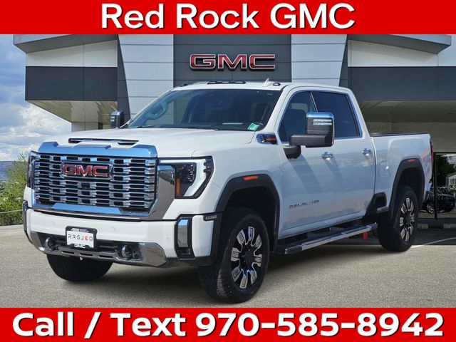 Summit White 2024 GMC Sierra 3500HD Pickup Truck Four-Wheel Drive Automatic