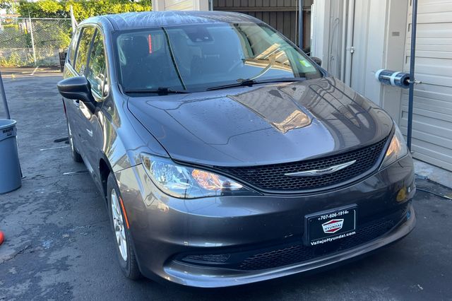 Gray (Granite Crystal Metallic Clearcoat) 2023 Chrysler Voyager LX FWD Minivan Front-Wheel Drive 9-Speed Automatic