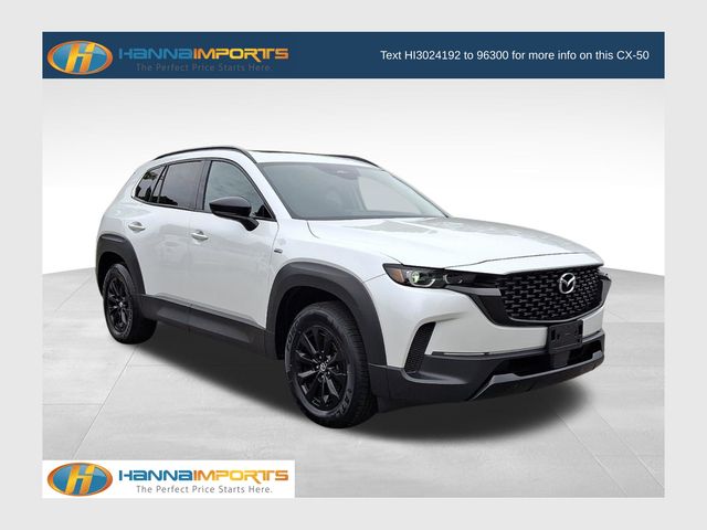 White (Wind Chill Pearl) 2025 Mazda CX-50 SUV / Crossover All-Wheel Drive Continuously Variable Transmission