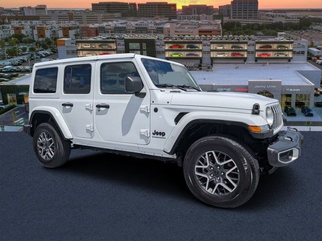 Bright White Clearcoat 2025 Jeep Wrangler SUV / Crossover Four-Wheel Drive 8-Speed Automatic