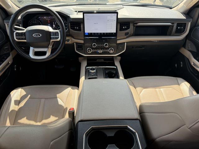2024 Ford Expedition Max Limited White at Wharton Ford