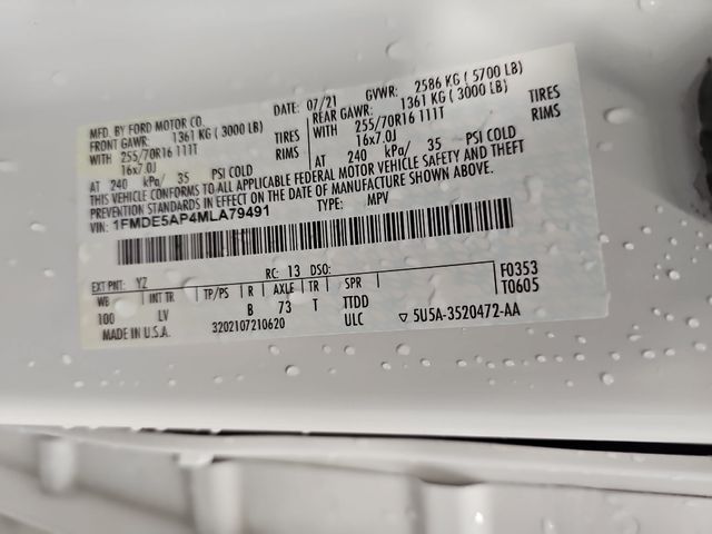 Used 2021 White Ford Base image 33