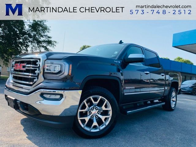 Gray (Iridium Metallic) 2016 GMC Sierra 1500 Pickup Truck Four-Wheel Drive 8-Speed Automatic Overdrive