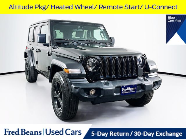 Black Clearcoat 2022 Jeep Wrangler SUV / Crossover Four-Wheel Drive 8-Speed Automatic