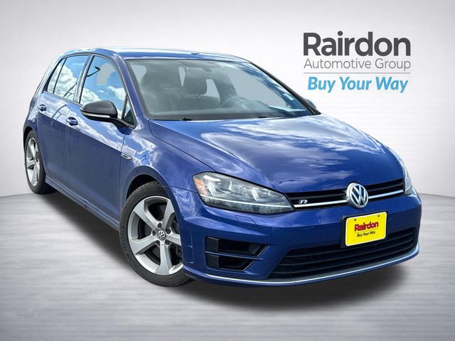 Lapiz Blue Metallic 2016 Volkswagen Golf R 4-Door with DCC and Navigation Hatchback All-Wheel Drive 6-Speed Manual