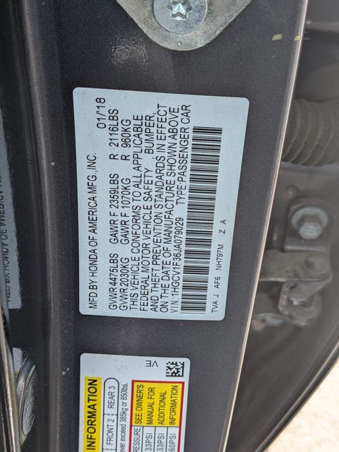 2018 Honda Accord - Image 31