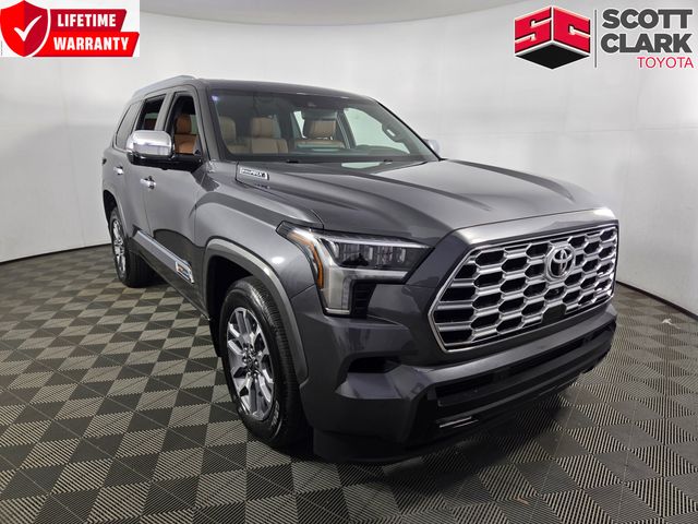 Gray 2025 Toyota Sequoia SUV / Crossover Four-Wheel Drive Automatic
