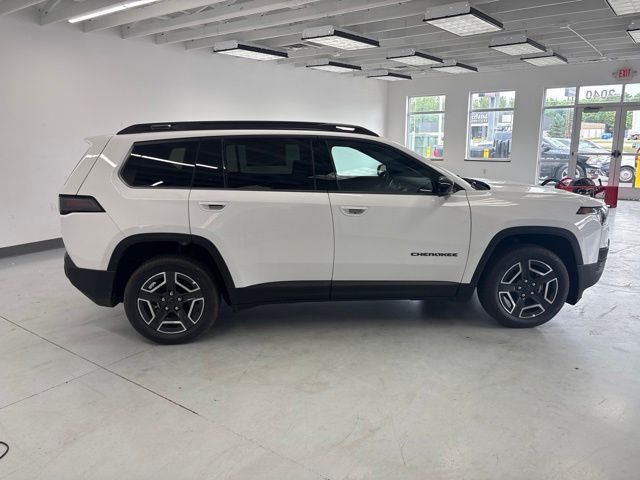 2026 Bright White Clearcoat Jeep Cherokee Limited 4X4 SUV