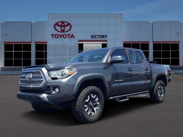 Magnetic Gray Metallic 2017 Toyota Tacoma Pickup Truck Four-Wheel Drive 6-Speed Automatic
