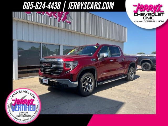 Cayenne Red Tintcoat 2022 GMC Sierra 1500 Pickup Truck Four-Wheel Drive Automatic