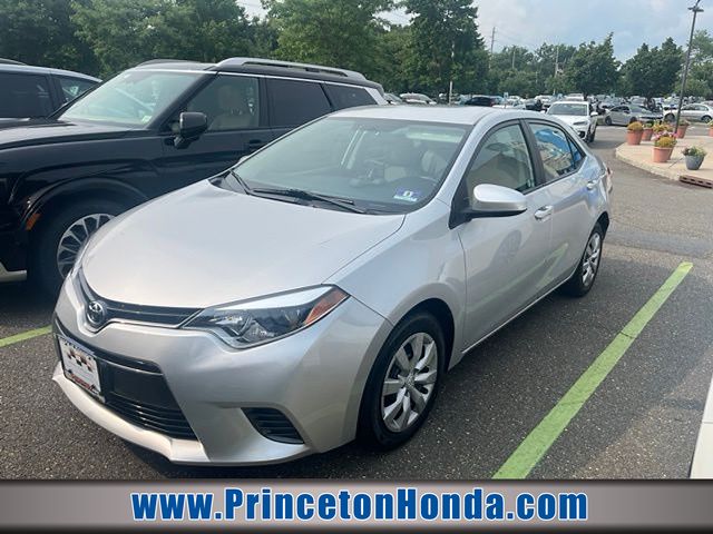 Classic Silver Metallic 2015 Toyota Corolla Sedan Front-Wheel Drive Continuously Variable Transmission