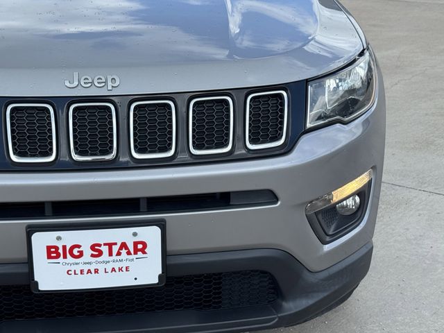 2020 Jeep Compass Latitude Silver at Mac Haik CDJR North Houston