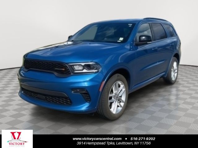 Blue (Frostbite Pearlcoat) 2023 Dodge Durango GT Plus AWD SUV / Crossover All-Wheel Drive 8-Speed Automatic